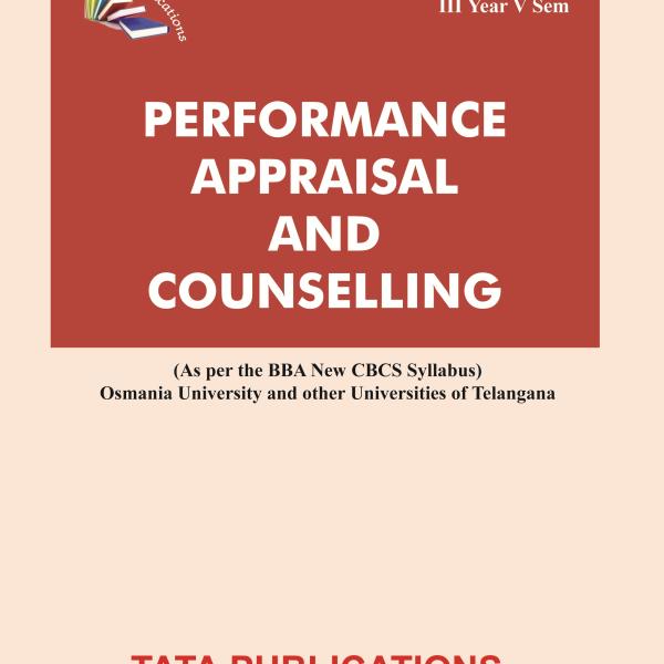 PERFORMANCE APPRAISAL AND COUNSELLING BBA III YEAR V SEM