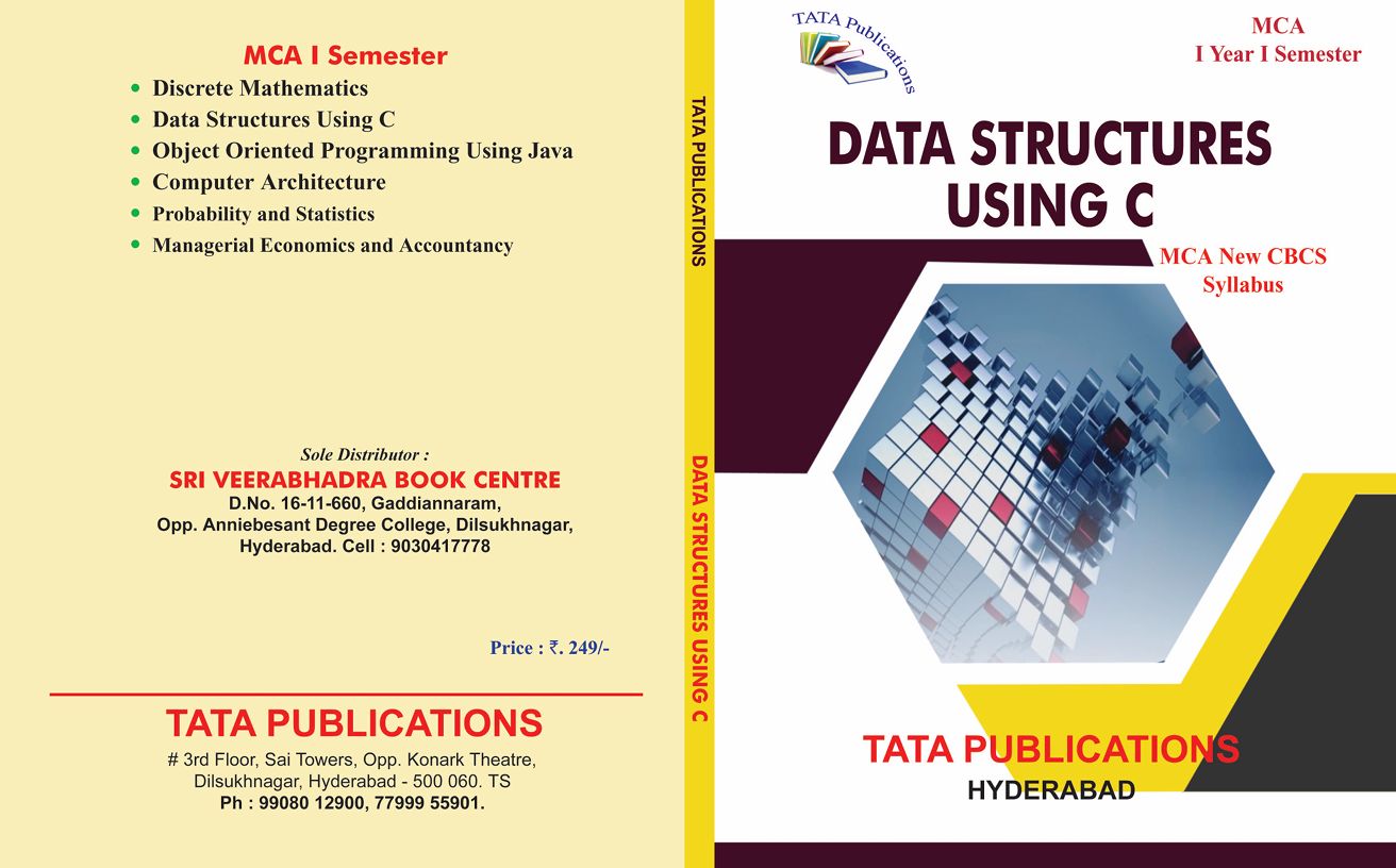 DATA STRUCTURE USING C - Tata Publications - Online Bookstore