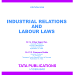 Industrial Relations and Labour Laws (HR Elective Subject) MBA III sem E-Book