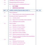 Industrial Relations and Labour Laws (HR Elective Subject) MBA III sem E-Book
