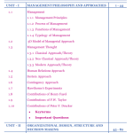 MANAGEMENT  AND  ORGANIZATIONAL BEHAVIOR MBA I sem E-Book