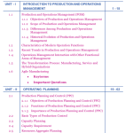Operation Management MBA III sem E-Book