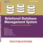 RELATIONAL DATABASE MANAGEMENT SYSTEM B.COM II YEAR III SEM